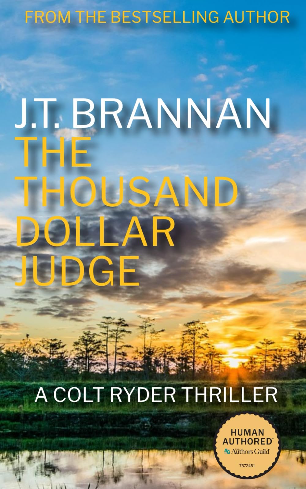 THE THOUSAND DOLLAR JUDGE: A Colt Ryder Thriller