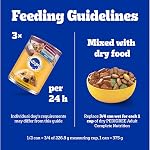 PEDIGREE CHOPPED Nourriture Humide pour Chien Adulte Douce – Saveur Filet Mignon Bœuf – Avec Bœuf - 12x 375g (13 oz) Boîtes