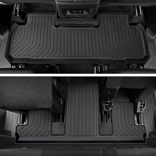 Miniatura 6 de Alfombrillas y forro de carga para Chevy Traverse 2018-2023 solo para 7 asientos, para Chevy Traverse 2018, 2019, 2020, 2021, 2022, 2023, accesorios