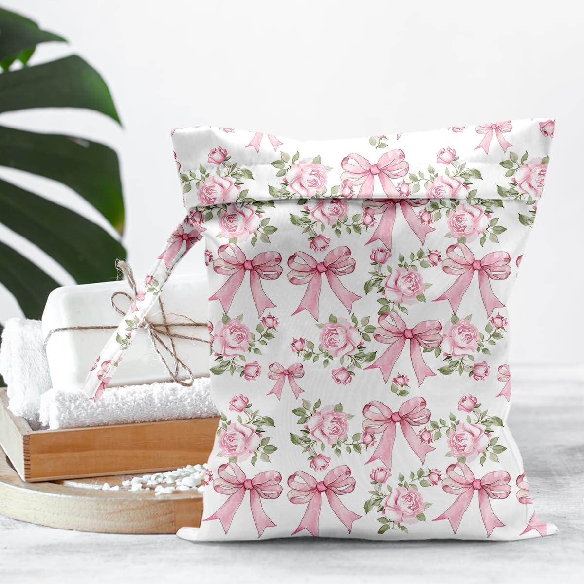 Bolsa impermeable para pañales de tela húmeda y seca, reutilizable, para viajes, playa, piscina, guardería, artículos sucios, para yoga, gimnasio, para trajes de baño, bolsas de ropa húmeda