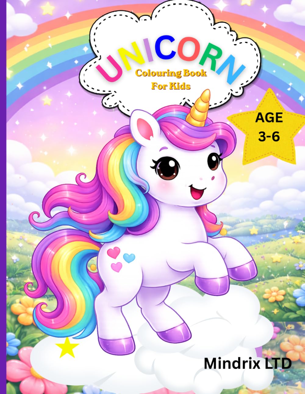 Unicorn Colouring Books for Kids