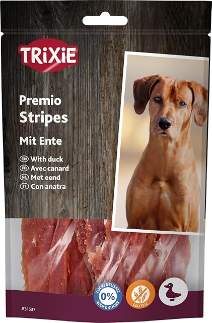 Trixie Premio Omega Tiras, Pollo, 100 g, para Perros