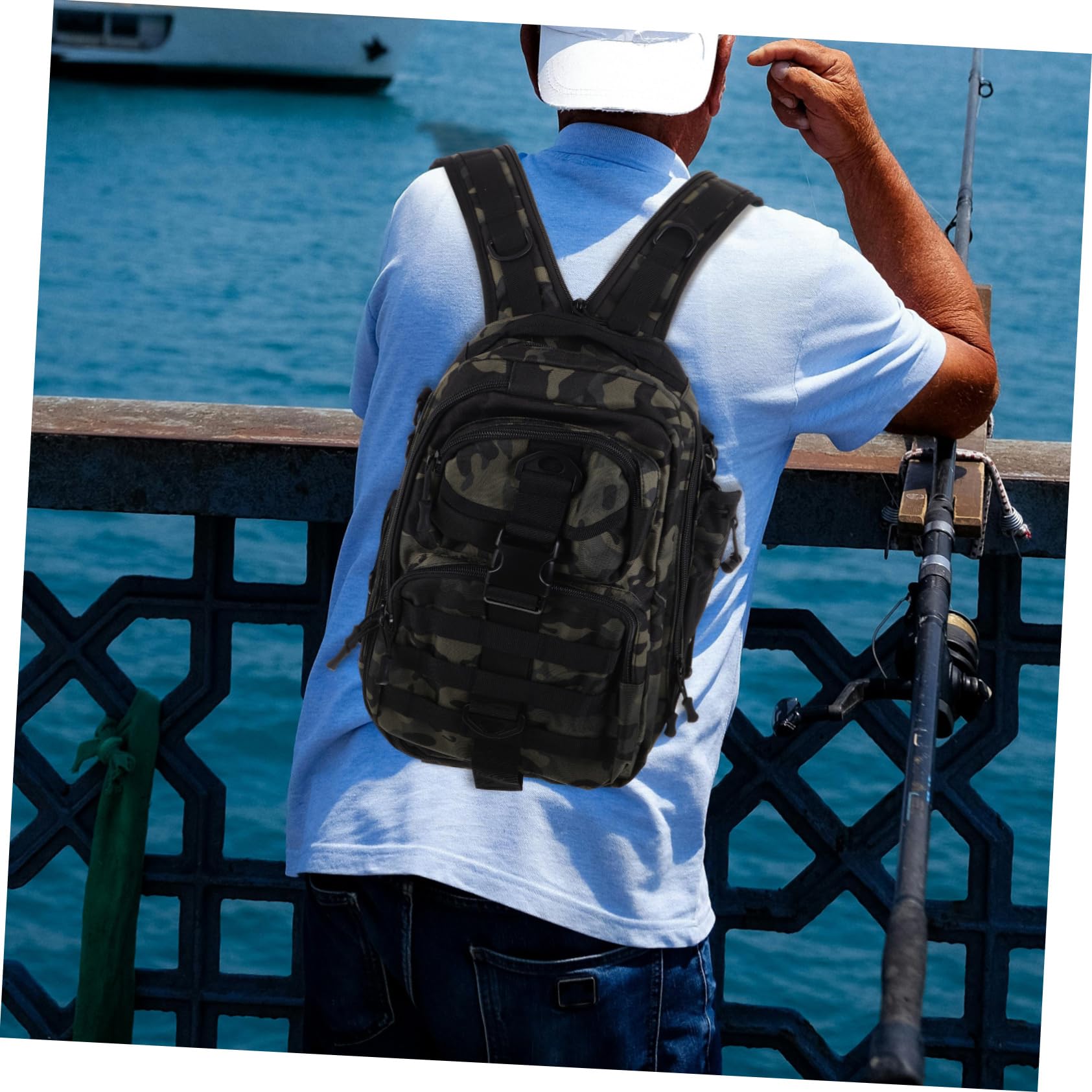 SUPVOX Zaino Multifunzionale per Escursioni Portatile Design Ergonomico e Spazio per Attrezzatura Outdoor