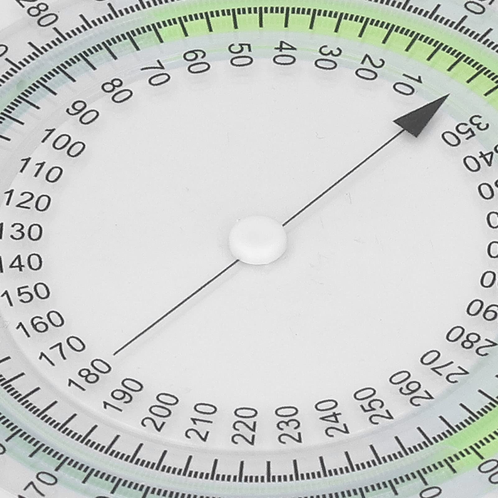 Mavaol Inclinometer 360° Rotation, Precise Measurement, Scratch Resistant, Leak Proof Design, for Physical Professionals, Students, and Rehab Assessments (Green)