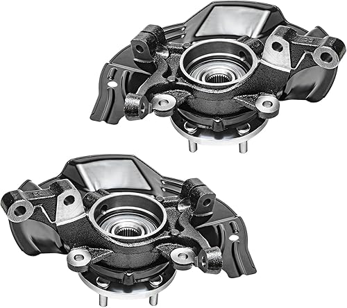 Miniatura 376 de Detroit Axle - Kit de suspensión delantera de 4 piezas para 4WD Ford F-150 F-250 Expedition Lincoln Navigator, 2 brazos de control superiores con