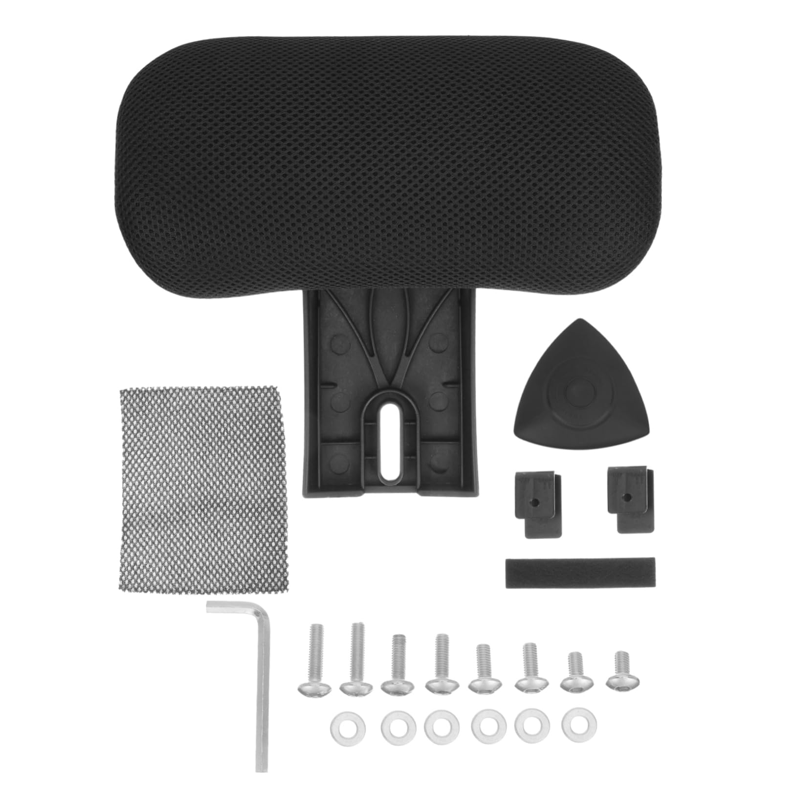 Coussin de chaise dordinateur réglable avec cadre noir robuste et design ergonomique
