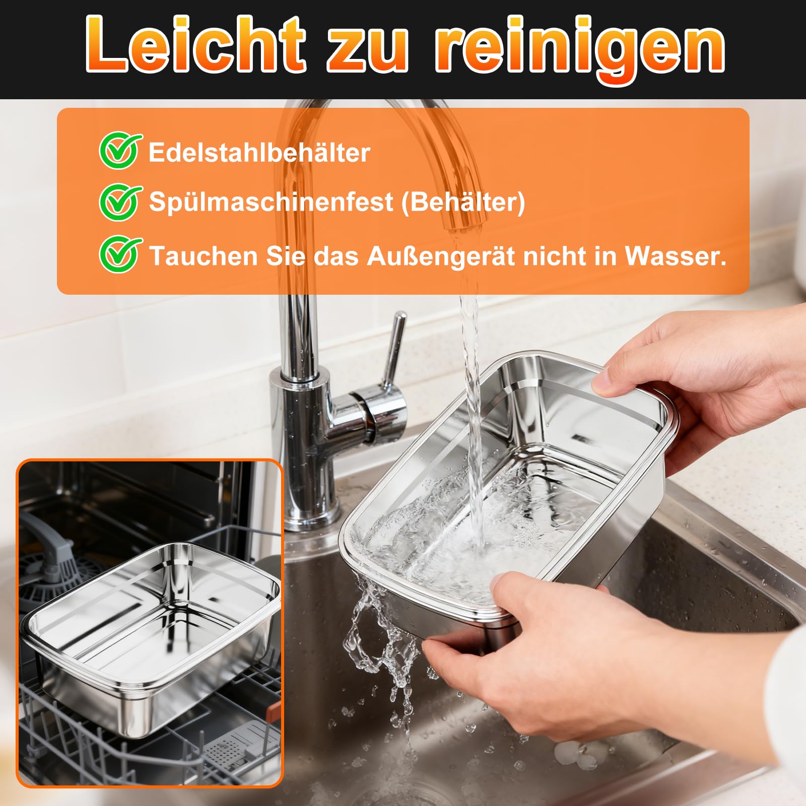 Elektrische lunchbox hermobehälter für Essen mit Akku – 24000 mAh,1,3 L beheizbare lunchbox,3D-Vollflächenerwärmung & Temperaturkontrolle –lunchbox elektrisch Ideal für LKW,Büro und Reisen (schwarz)