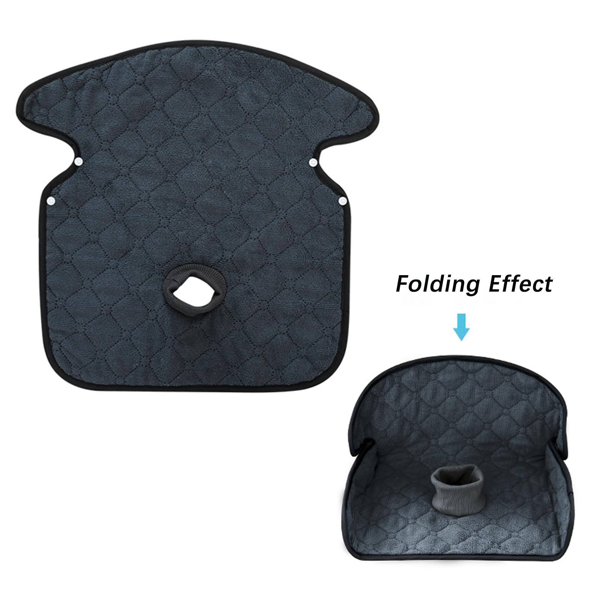 Almohadilla Protectora para el Asiento del Coche del Bebé y del Niño Pequeño, Almohadilla Protectora para el Orinal, Cubre el Orinal de Viaje de Migas, Derrames, Fugas de Pañales
