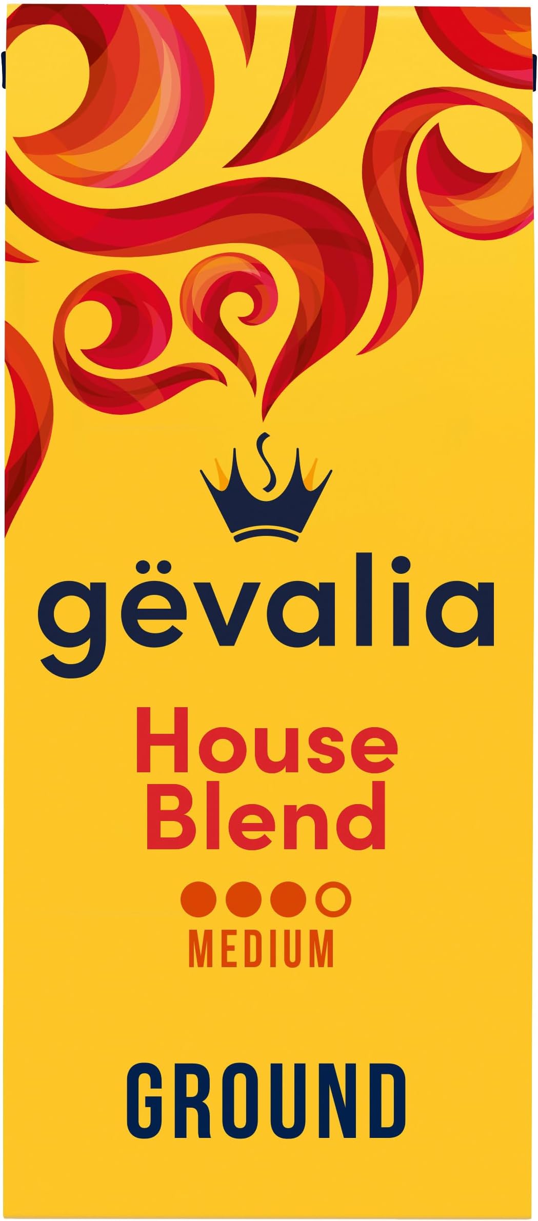 Gevalia House Blend Medium Roast Ground Coffee (12 oz Bag)