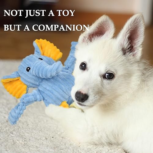 Miniatura 6 de Paquete de 5 Juguetes Resistentes para Perros Rellenos Chirriantes Surtido de Juguetes de Peluche de Animales para Perros Paquete de Valor Juguetes