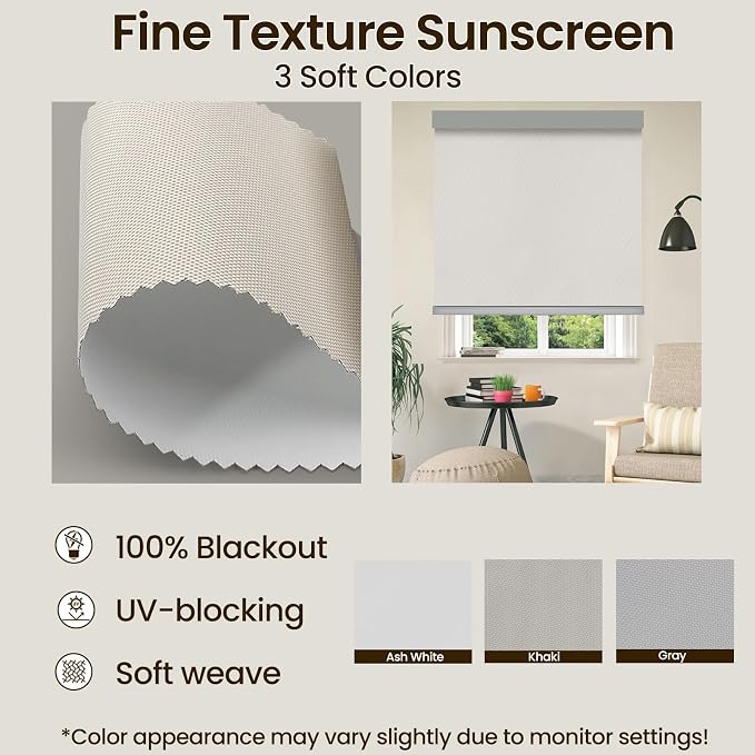Cortinas enrollables motorizadas con control remoto miniatura 3