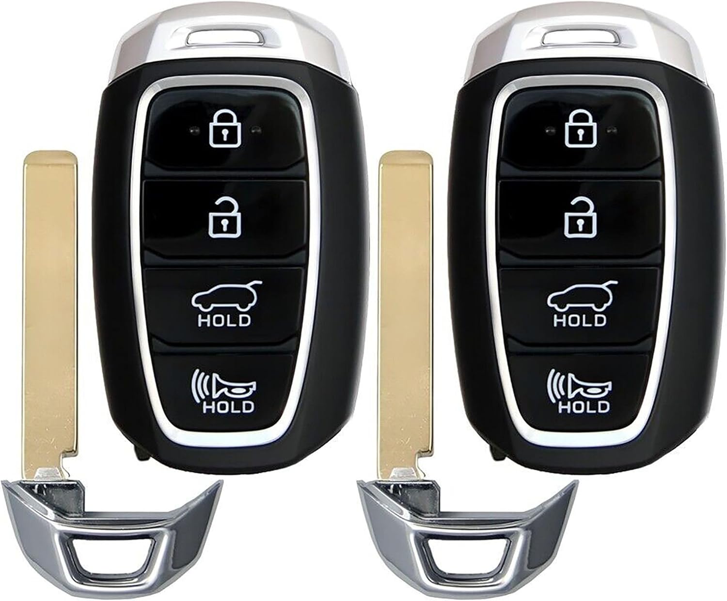 Amazon.com: 2X New Replacement Proxy Key Fob Compatible with & Fit for ...