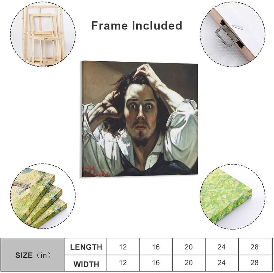 Amazon.co.jp: Gustave Courbetギュスターヴ・クールベ (画家)油絵作品