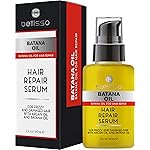 Batana Oil Hair Serum - Repair Thinning, Dry, Damaged, Fine and Split Ends - Thickening, Lightweight Formula - Anti Frizz and Heat Protection Control Products for Men and Women - Curly and Frizzy Mix