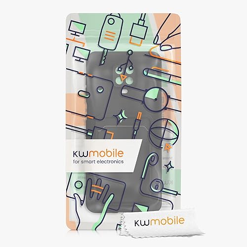 Miniatura 7 de kwmobile Funda compatible con Xiaomi Redmi Note 9S 9 Pro 9 Pro Max - Funda para teléfono TPU con tarjetero - Negro mate