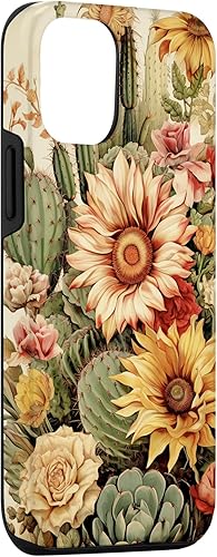 Miniatura 3 de Funda para iPhone 1212 Pro Western Boho Leopard Sunflowers Cactus Rodeo Cowgirl