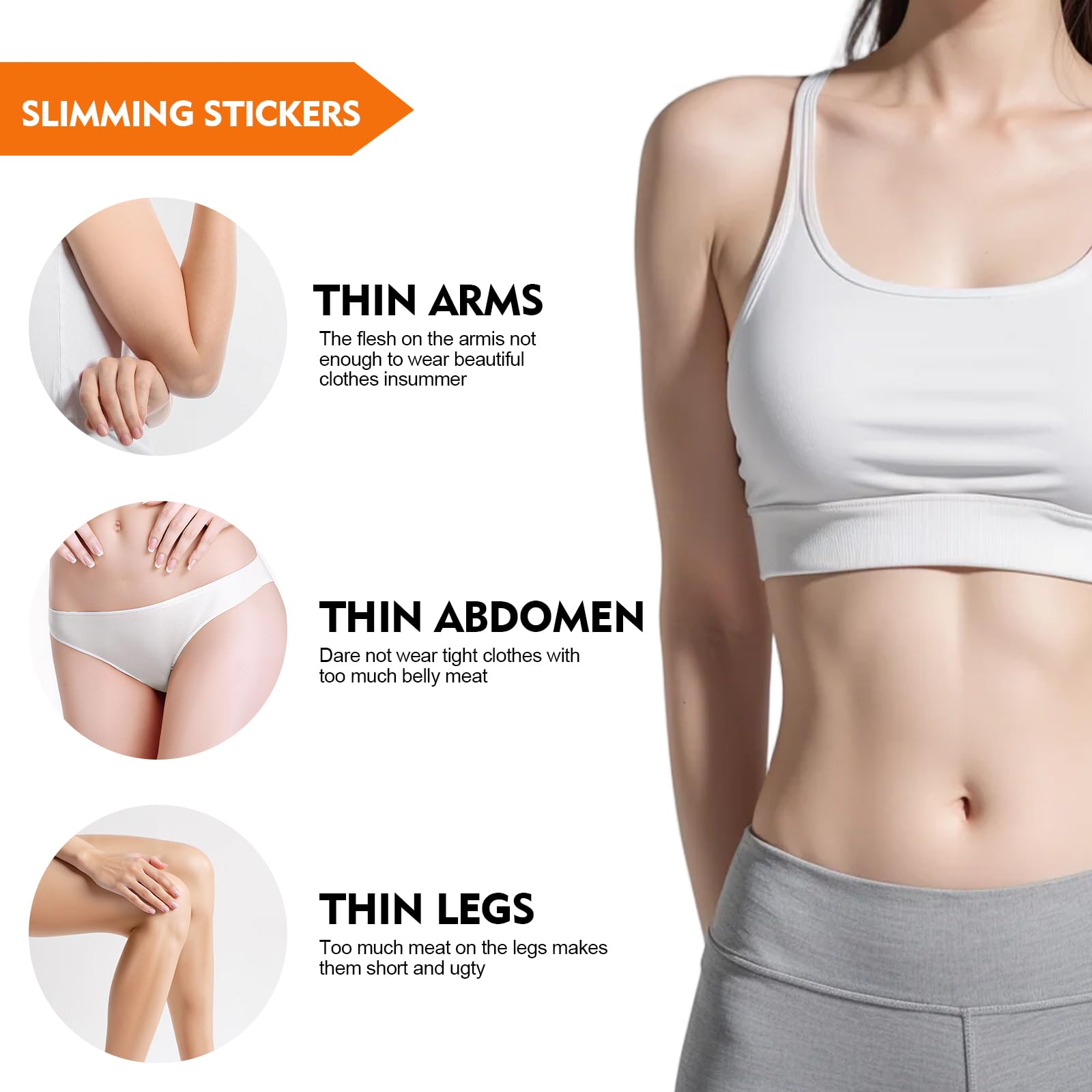 30pcs Slimming and Burning Abdominal Fat Reducer Patches – With Natural Extracts and Detox – Reduces Waist and Fast Weight Loss – For Women and Men - 4