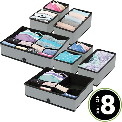 Miniatura 2 de mDesign - Organizador de tela para cajones y guardarropa