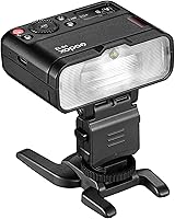 Vista 3 de Godox MF12 12W TTL Macro Flash, Speedlite fuera de cámara con control inalámbrico 2.4G, modos manuales TTL/M, batería de litio incorporada de 3.7 V