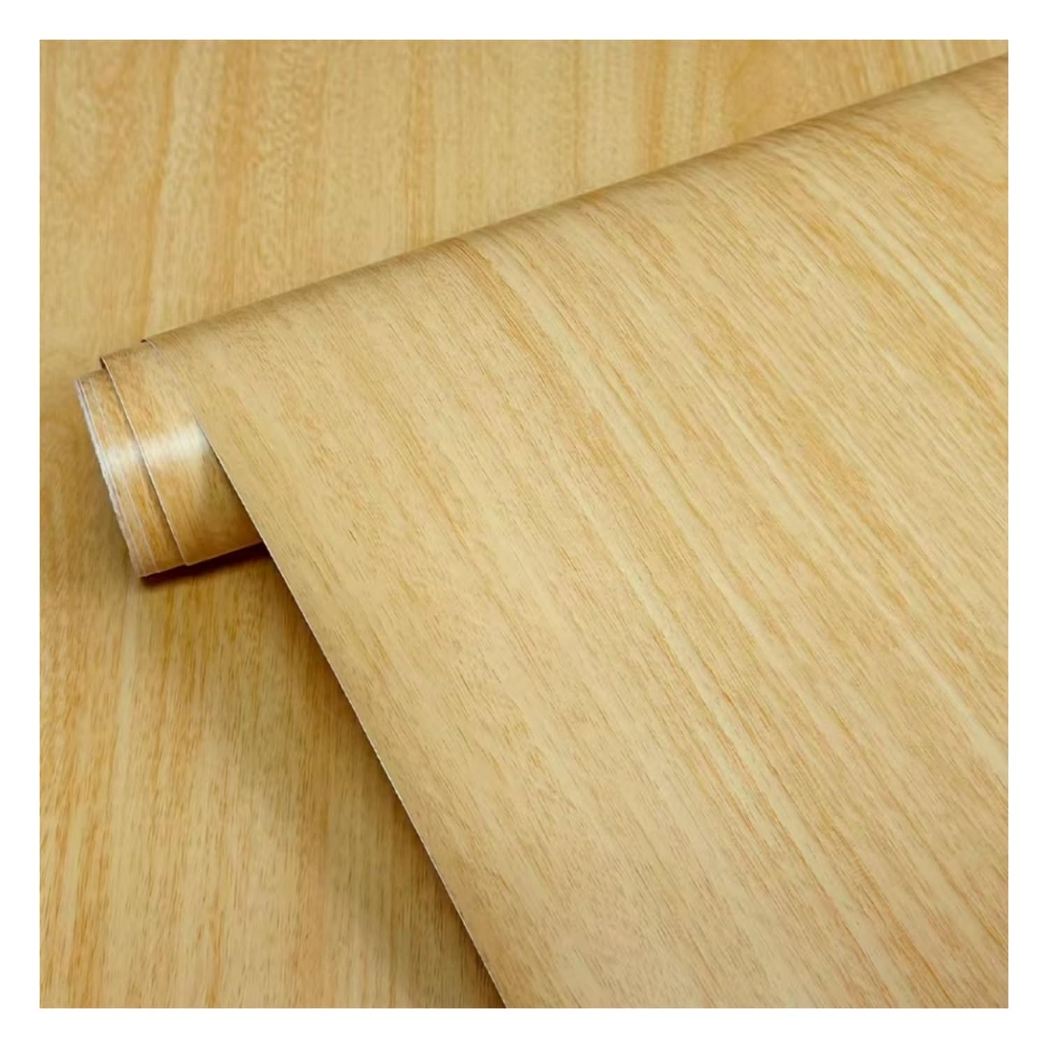 Lxlambentive C Wood Self Adhesive Wallpaper, Vinyl Wrap, Furniture Stickers, Waterproof Pv Peel & Stick, 40-120Cm Width, 6 Wood Grain For Abinets Doors Wardrobes Tables(,0.4 * 5M)