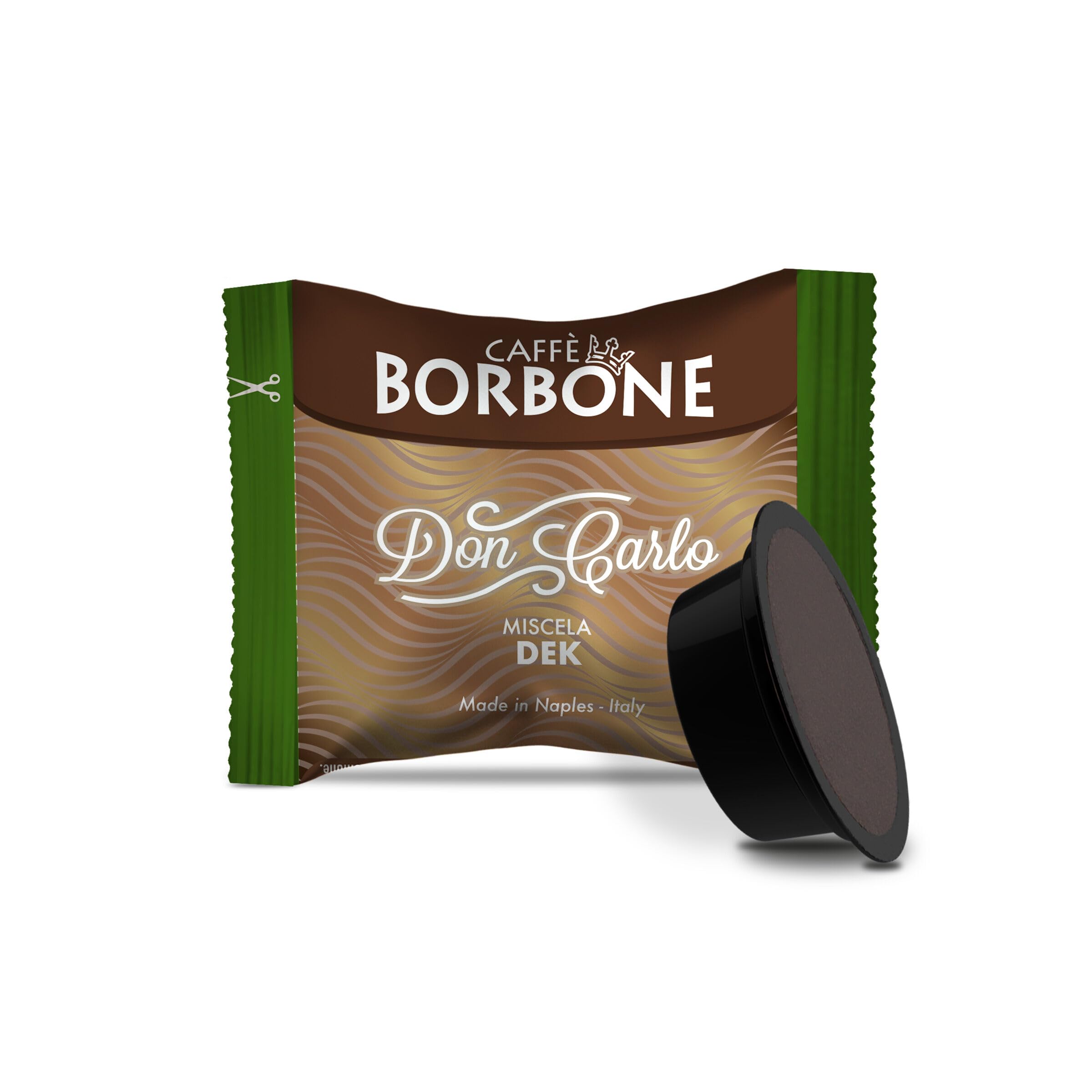 cápsulas de café Borbone compatibles a modo mio mezcla negra roja azul oro dek 50 100 200 300 400 500 (100, mezcla descafeinada)