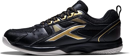 HUNDRED Raze Badminton Shoes (Non Marking) | Also Perfect for Squash, Table Tennis, Volleyball, Basketball & Indoor Sports | Lightweight & Durable | X-Cushion, Active Grip Sole,…