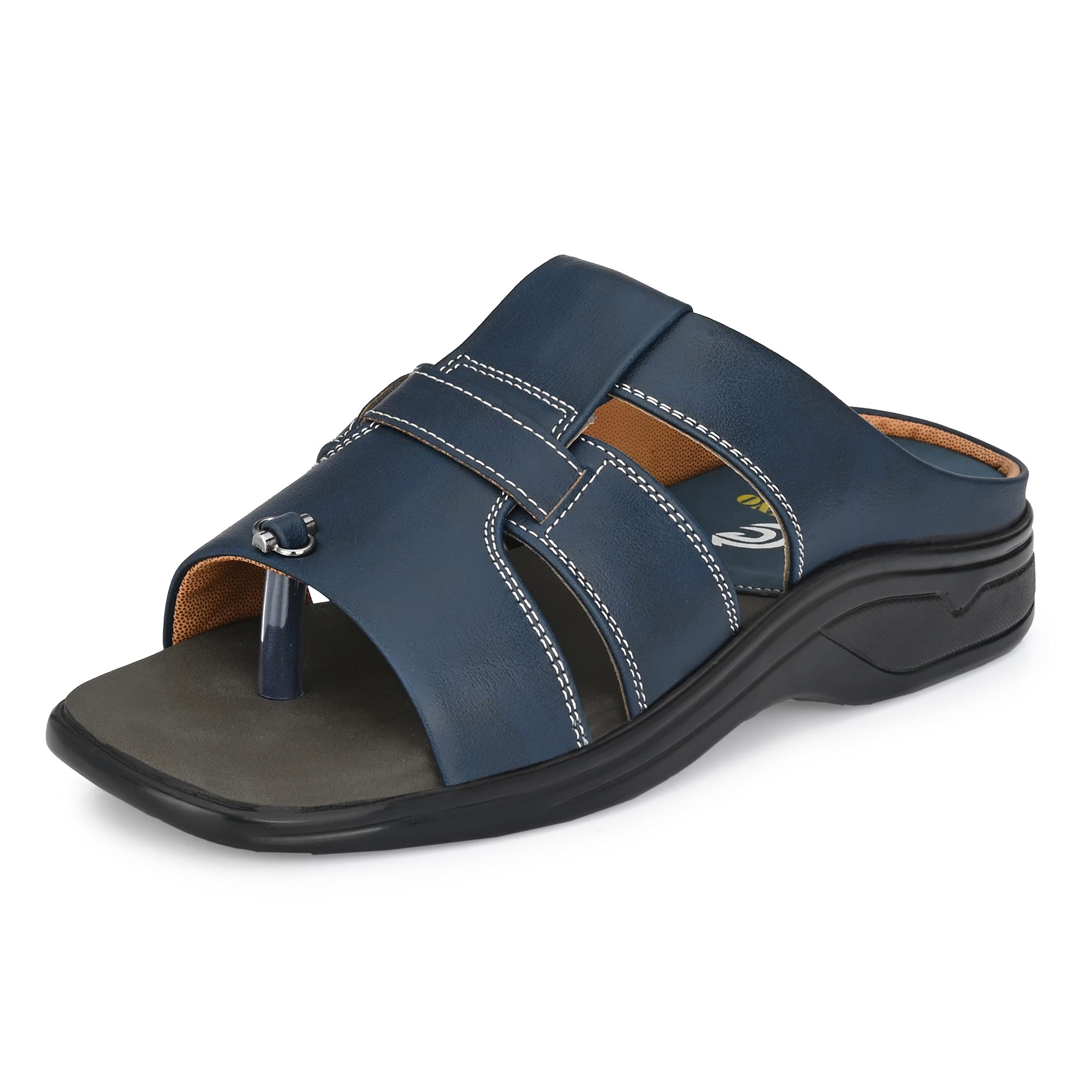 centrino Men's Flip Flops Arch Support Sport Thong Sandals Non Slip with Premium Cushioning Comfortable Walking Slippers (5953)-picture-43