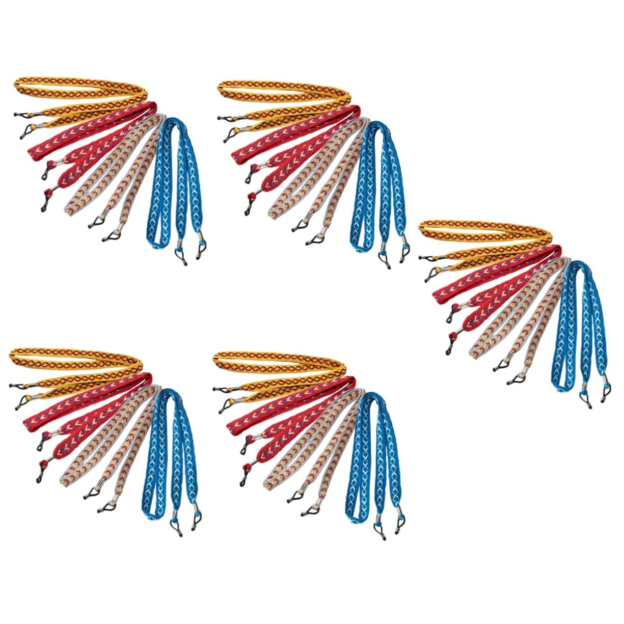 Healvian Cordón De Gafas Cadena De Anteojos Correa De Anteojos Cuerda De Gafas De Sol Correas De Anteo Cadena De Gafas De Sol Poseedor Cordón Para Gafas Cuello Tela