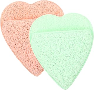 2Pcs Facial Cleansing Sponges Reusable Face W...