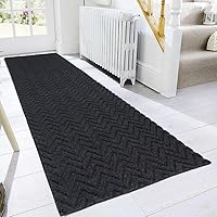 Vista 1 de Alfombra de pasillo impermeable para interiores y exteriores, 2 x 2 pies, pasillo, cocina, entrada, dormitorio, con parte trasera de goma