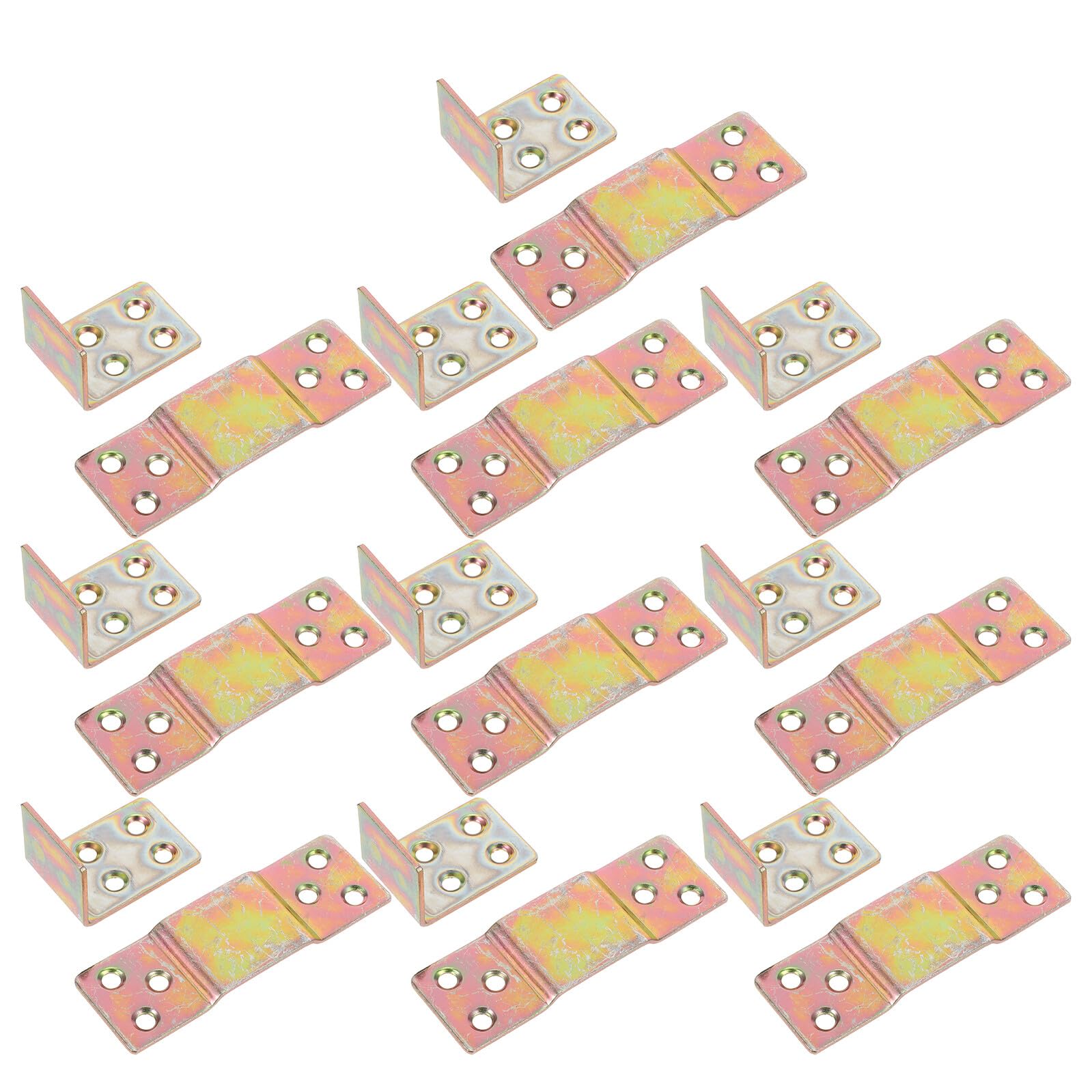 Supports de tête de lit en métal robuste pour cadre en bois durable