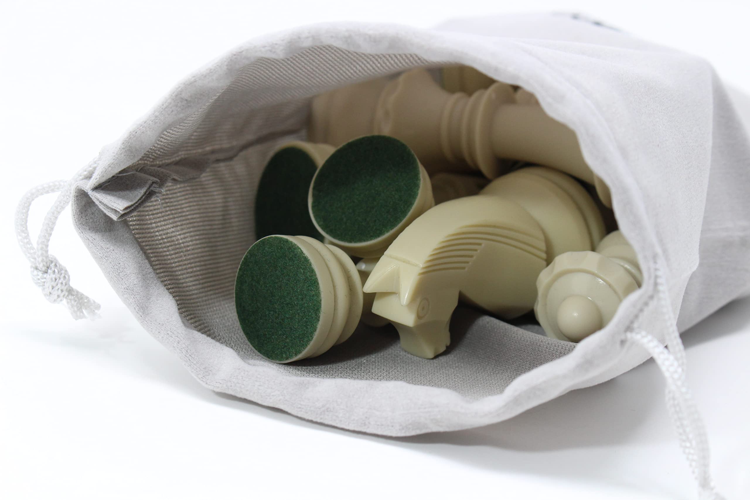 Amazon | ChessJapan 駒袋 巾着袋 ビロード 22x16cm 2枚入 | チェス