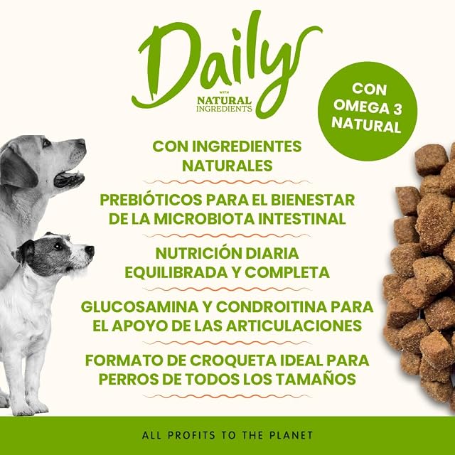Foto 2 de 4 de Almo Nature Daily - Alimento Seco para Perros - Atún y Arroz - 12 kg