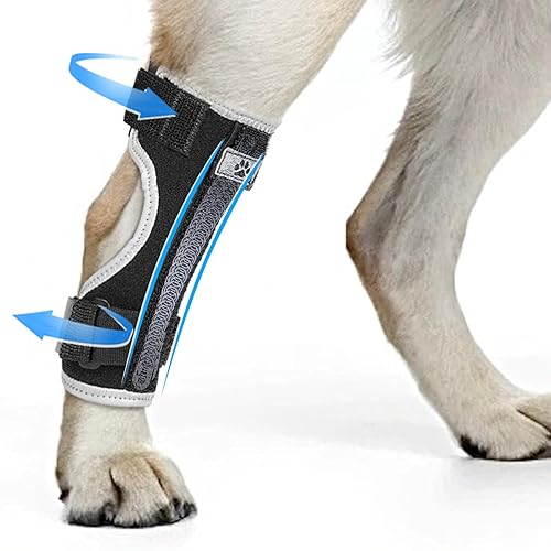 Dog Leg Brace Canine Rear Leg Support, Dog Hock Brace
