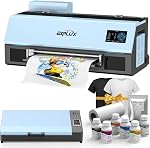EXPLUX A3 DTF Printer XP600 Printhead C13 Bundle with Oven | Scheduled Auto-Cleaning, Built-in White Ink Circulation, 5" Touchscreen, 7-Min Fast Printing, for Startups & Small Businesses