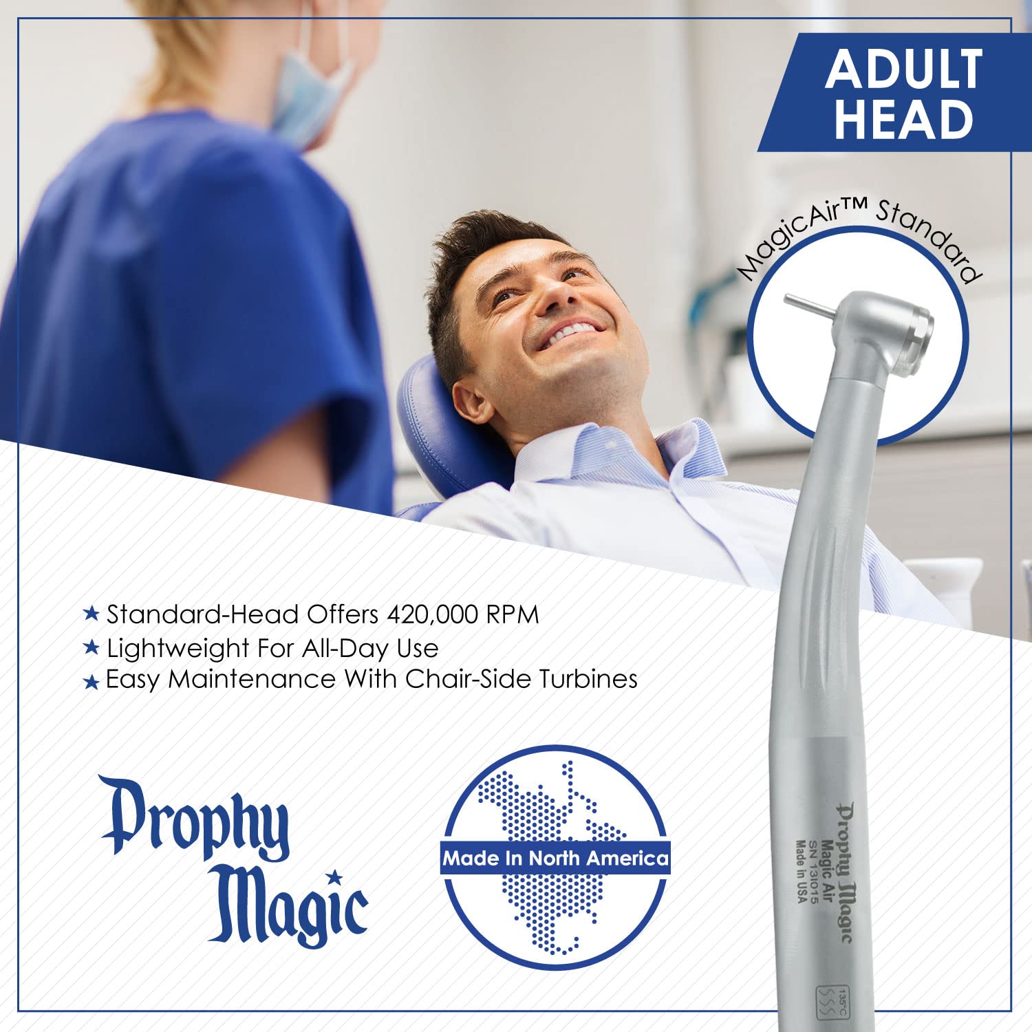 PM-MASH MagicAir Highspeed Handpiece