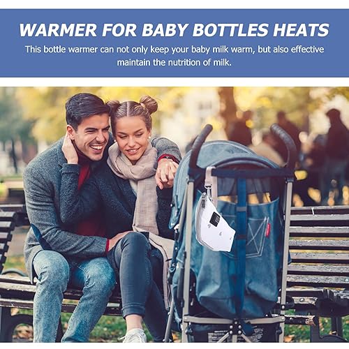 Miniatura 3 de Bolsa calentadora de botellas de leche portátil con temperatura USB para alimentación para preservación de nutrientes ligera y compacta