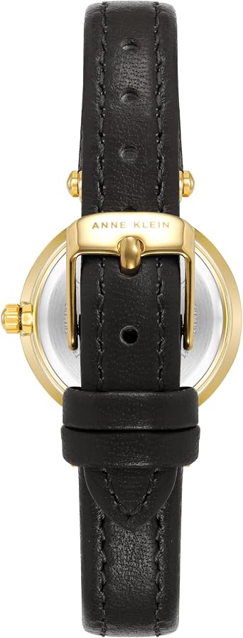 Anne Klein Women's Leather Strap Watch, 10/9442CHHY