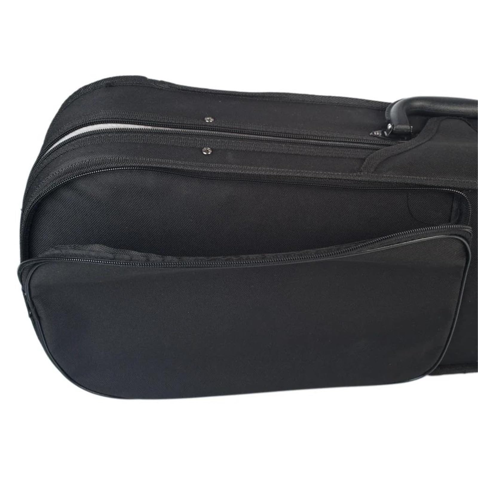 Estuches y fundas para instrumentos de cuerda Estuche Para Violín Estuche Rígido Para Violín Con Forma Triangular Profesional De Tamaño 3/4 - Piezas Interiores Plateadas Para Violín