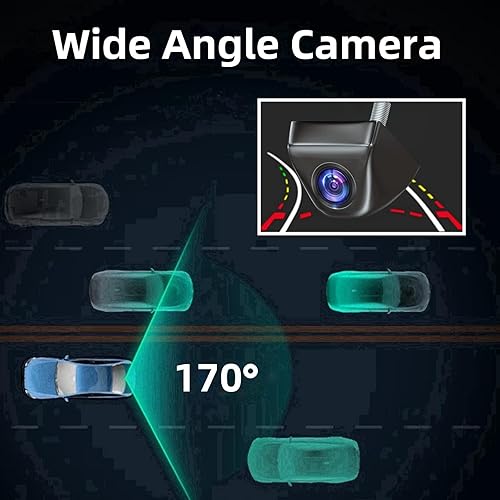 Miniatura 8 de AHD1080P Cámara de respaldo para coche, cuerpo resistente de metal IP68, impermeable, cámaras de reversa para automóviles con visión nocturna clara,