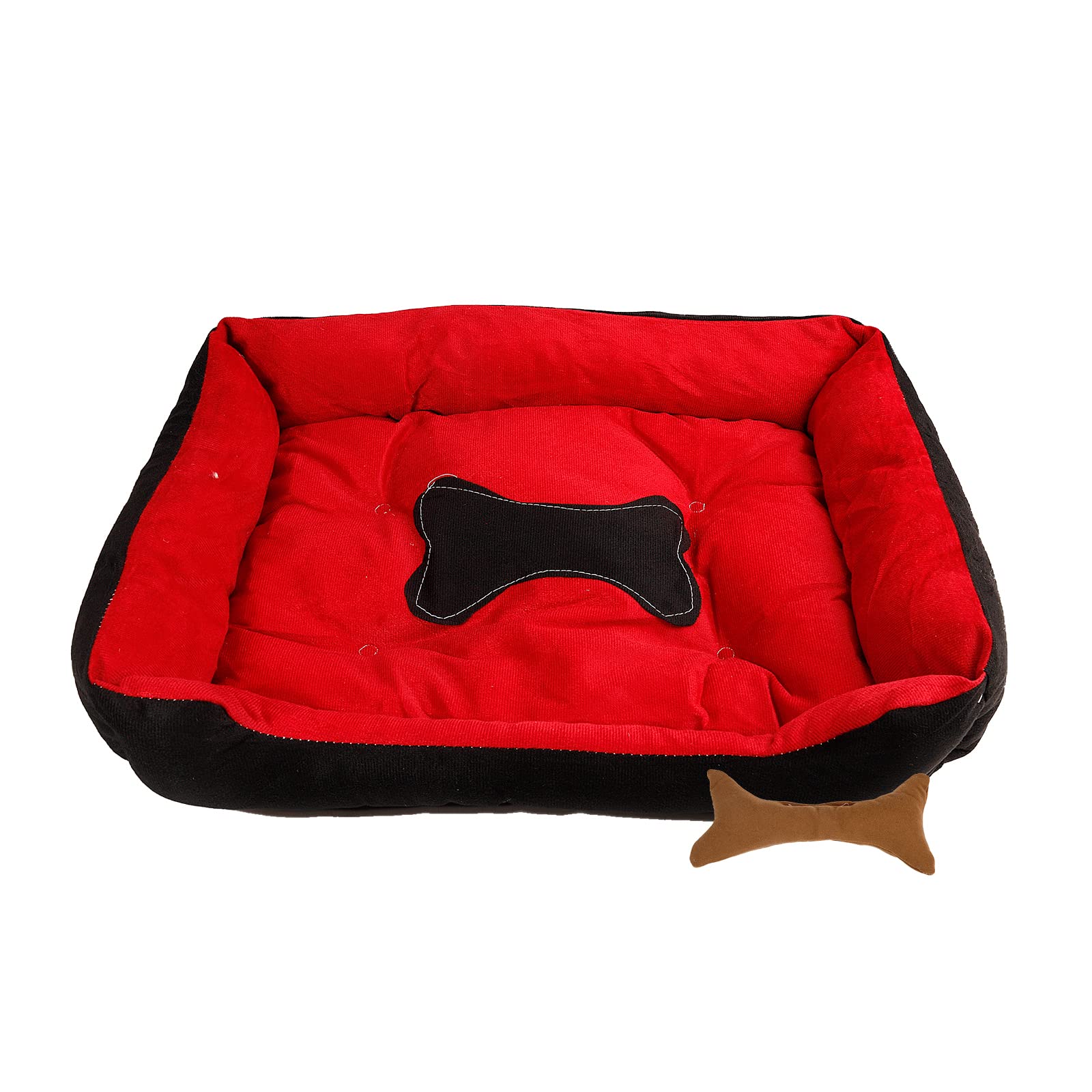 TRESBOUTIQUE Cama para Perros Grandes, medianos y pequeños, Cama Redonda para Gatos, Camas relajantes para Mascotas, Cama de Piel de Donut