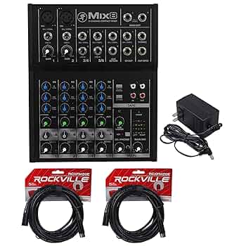 美品・おまけ付き　Mackie Mix8 COMPACT MIXER Amazon.com: Mackie MIX8 8-Channel Compact Mixer : Musical