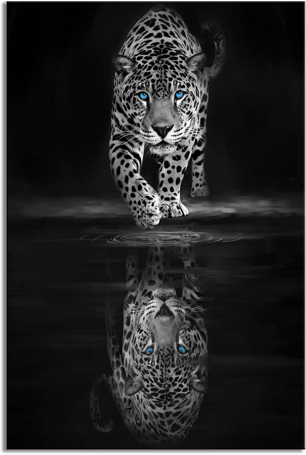 Tiger Wall Art Black and White Tiger Canvas Wall Art the Pictures Print On Canvas Modern Artwork Wall Decoration for Home Living Room L314