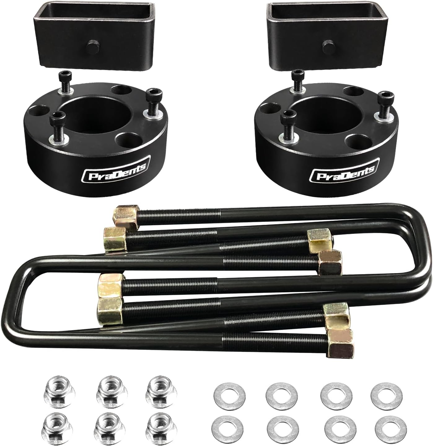 3" Front and 2" Rear Leveling Lift Kit for 2007-2021 Chevy Silverado GMC Sierra 1500 - Precision Enhancement for a Commanding Stance