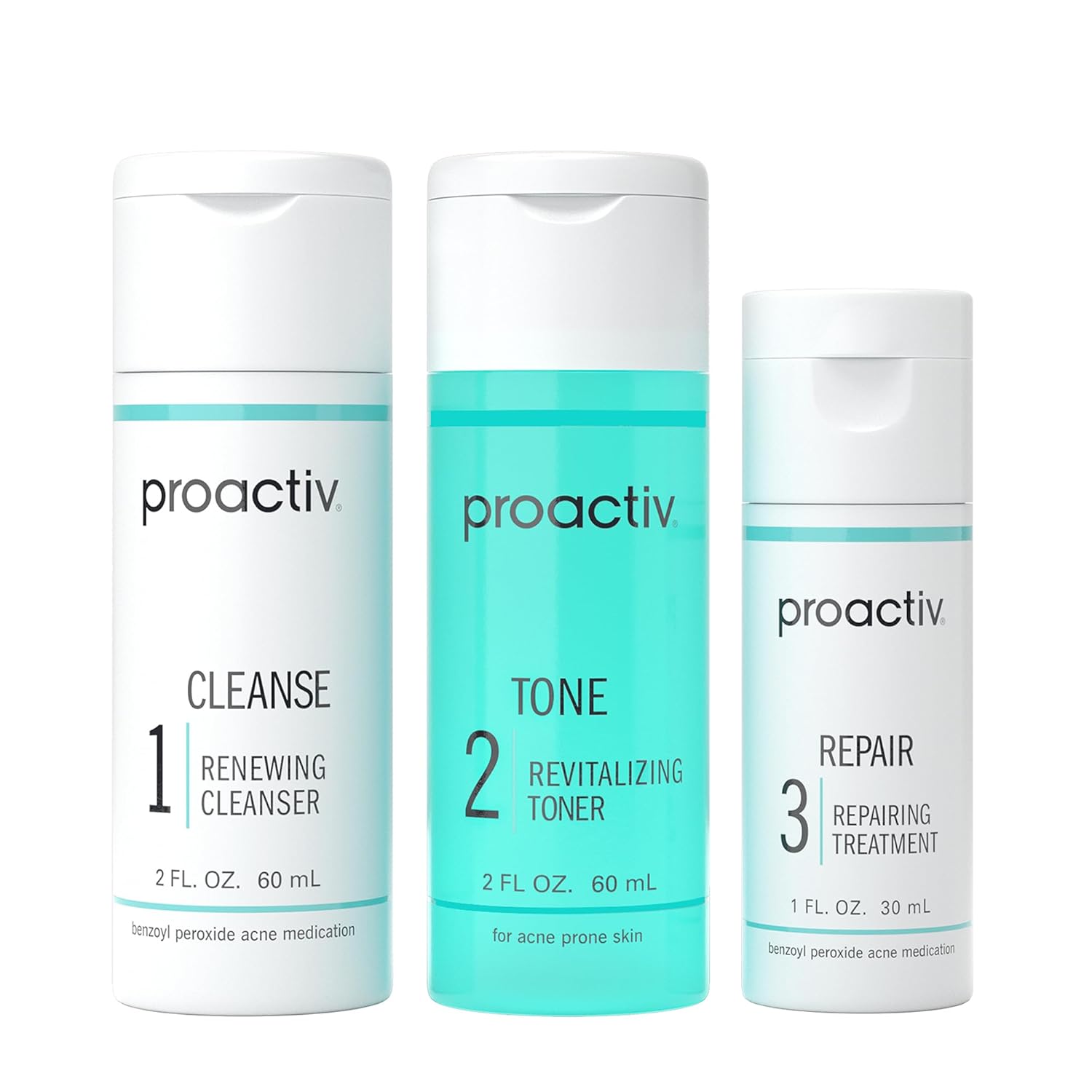 Proactiv 3 Step Acne Treatment – Benzoyl Peroxide...