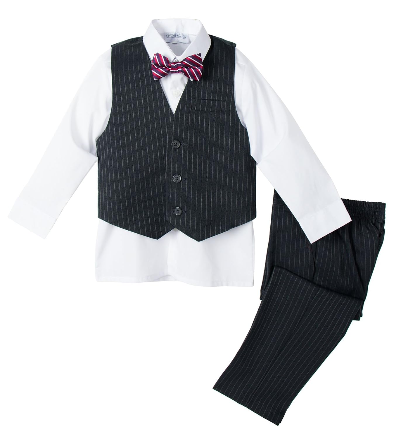 Spring Notion Baby Boys' Fall Collection Pinstripe Vest Set