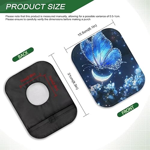 Miniatura 7 de Fundas para bolsas de ostomía, fundas suaves para bolsas de colostomía para mujeres y hombres, funda para bolsa de ileostomía, control de olores,