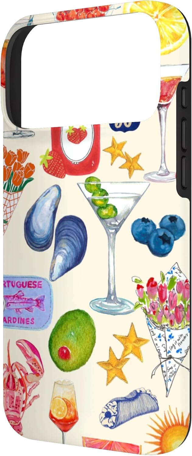 European Summer Case for iPhone 17 Pro Max