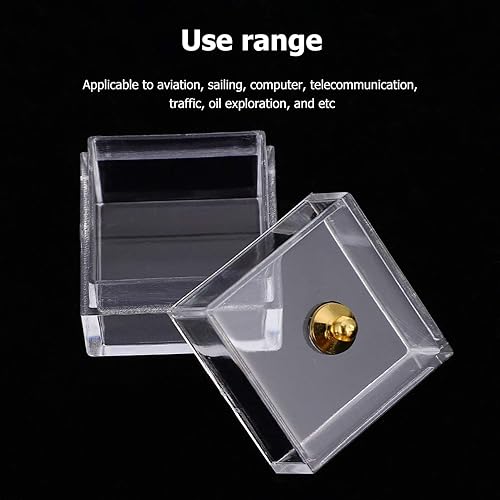 Miniatura 3 de ARTIBETTER Caja transparente de postre de caramelos, caja transparente para casa de muñecas, caja de exhibición de dulces a escala 112, soporte para