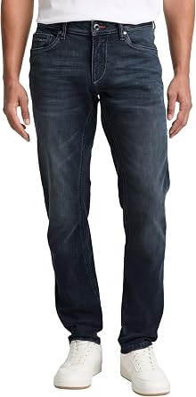 Tom Tailor Herren TTCURT Tapered Jeans mit Stretch 1047986